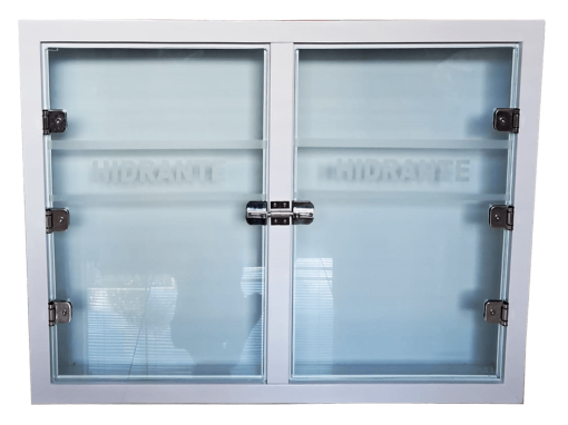 Abrigo para Hidrante - Aço Carbono Porta de Vidro - Imagem 6